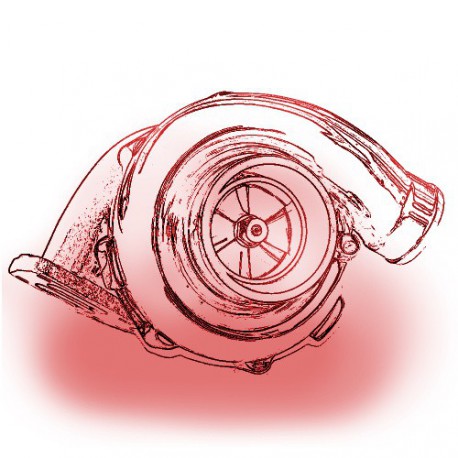 Automobile turbocharger concept outline. Vector - Stock Illustration  [81725787] - PIXTA