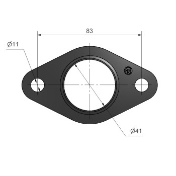 Steel gasket