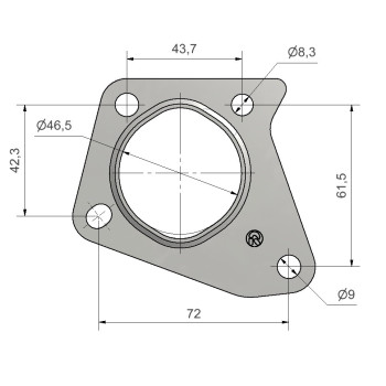 Steel gasket