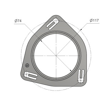 Multi layes steel gasket