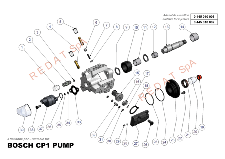 BOSCH CP1 PUMP