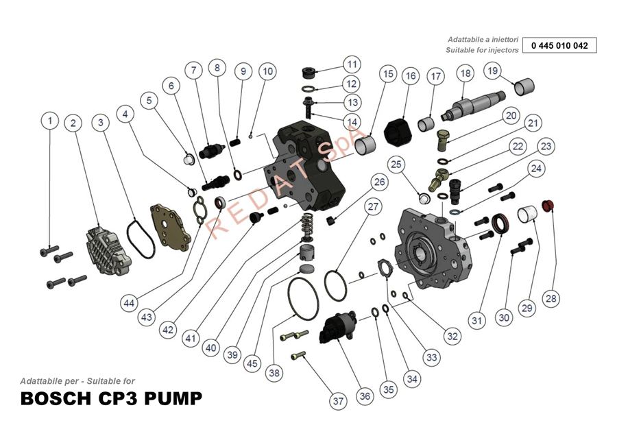 BOSCH CP3 PUMP