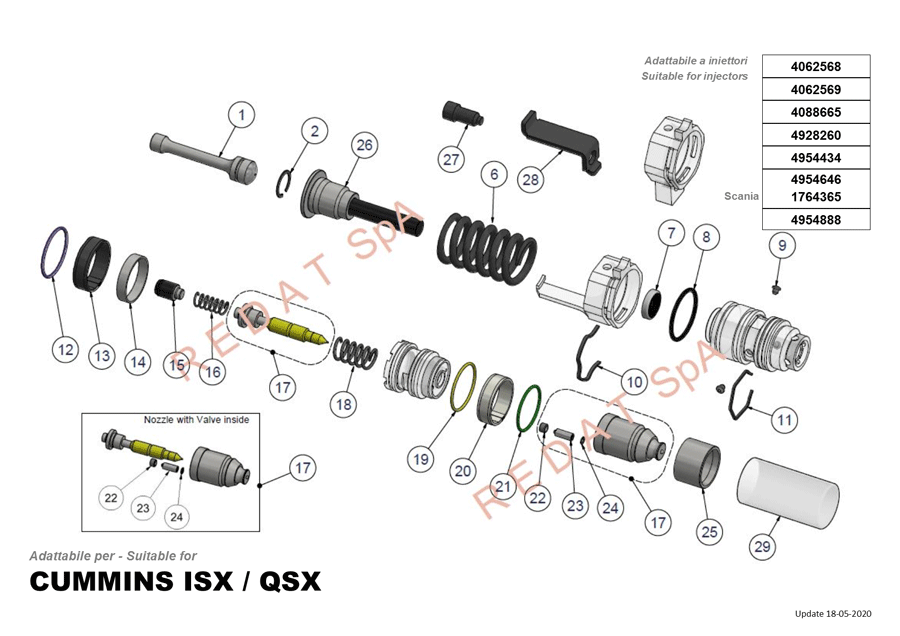 CUMMINS ISX / QSX